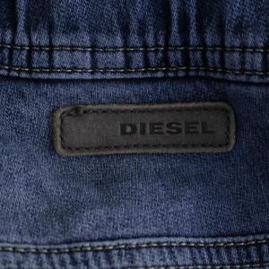 DIESEL KROOLEY-NE デニムパンツ ジーンズ ジップフライ スウェット USED加工 34 M インディゴ