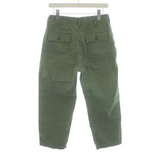 Shinzone ミリタリークロップドパンツ MILITARY CROPPED PT ベイカーパンツ ジップフライ 38 M カーキ