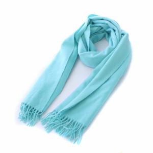 TIFFANY&Co. マフラー ストール ショール カシミヤ ブルー