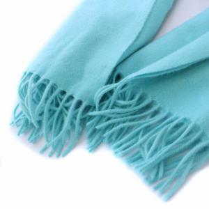 TIFFANY&Co. マフラー ストール ショール カシミヤ ブルー