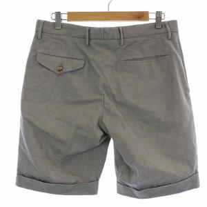 INCOTEX HIGH COMFORT ハーフパンツ ショートパンツ ジップフライ 花柄 46 グレー