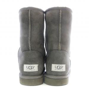 UGG australia CLASSIC SHORT 2 ムートンブーツ ボア スエード US7 グレー