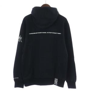 Back Channel CORDURA パーカー プルオーバー プリント M ブラック
