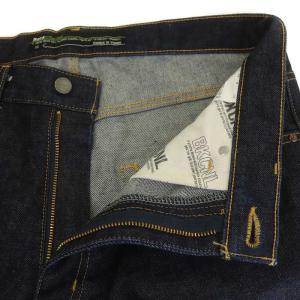 Back Channel デニムパンツ テーパード ワイド ジップフライ M インディゴ