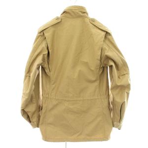 ALPHA INDUSTRIES フィールドジャケット M-65 ミリタリー コート USA製 XS ベージュ
