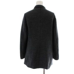 GIORGIO ARMANI テーラードジャケット ウール シングル 中綿 44 L グレー