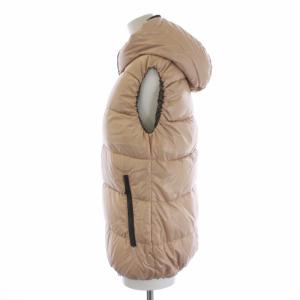 DUVETICA フェベ FEBE ダウンベスト ジャケット ジップアップ フード ナイロン 44 L ピンク