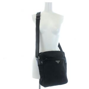 PRADA ショルダーバッグ ナイロン ブラック