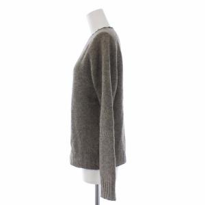 MHL. ニット セーター 長袖 クルーネック ウール 2 グレージュ