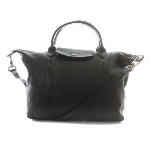 ショルダーバッグ ハンドバッグ 2way レザー 黒 ブラック