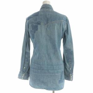 REMI RELIEF The Golden State デニムシャツ ダンガリーシャツ ポケット 長袖 M 水色 ライトブルー