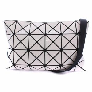 BAOBAO ISSEY MIYAKE LUCENT ショルダーバッグ ジオメトリックパネル 総柄 ピンク 黒
