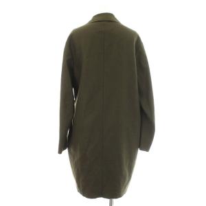 Acne Studios EMBER PAW14 チェスターコート ウール カットオフ 32 カーキ