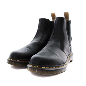 Dr.Martens VEGAN ショートブーツ サイドゴアブーツ UK5 24.0cm ブラック
