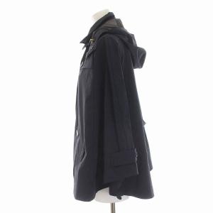 WOOLRICH ポンチョ ジャケット コート フード付き XS ネイビー