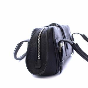 LOEWE センダ ハンドバッグ ミニボストンバッグ レザー 黒