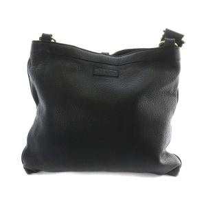 J&M DAVIDSON ショルダーバッグ レザー 牛革 黒