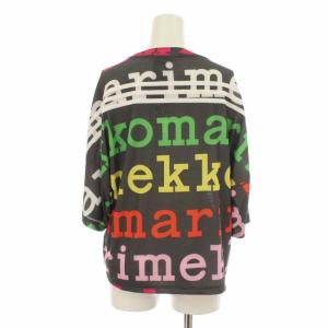 adidas マリメッコ Tシャツ カットソー ロゴ 半袖 M マルチカラー