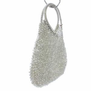 ANTEPRIMA ハンドバッグ ワイヤーバッグ PVC シルバー