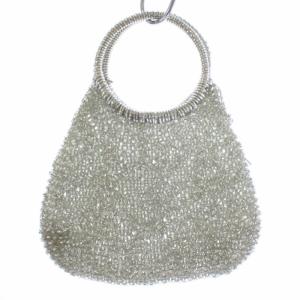 ANTEPRIMA ハンドバッグ ワイヤーバッグ PVC シルバー