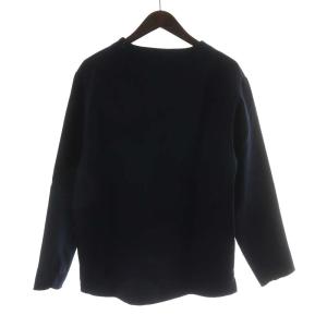 SUNSEA Tシャツ カットソー ロンT 長袖 ウール 2 M 紺 ネイビー
