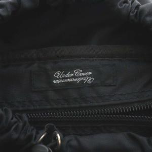 UNDERCOVER リュックサック デイパック ナイロン ボーダー ブラック ホワイト