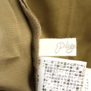 Plage 22SS washable linen混パンツ リネン混 パンツ 38 M ベージュ