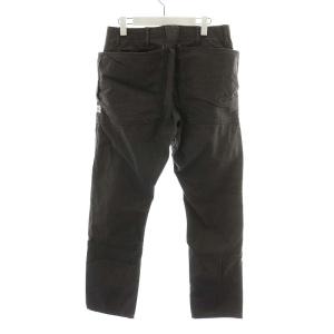 SASSAFRAS フォールリーフ ワークパンツ ボタンフライ コットン M グレー