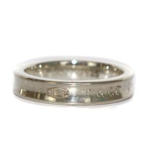 TIFFANY&Co. 1837ナローリング 指輪 AG925 11号 シルバー
