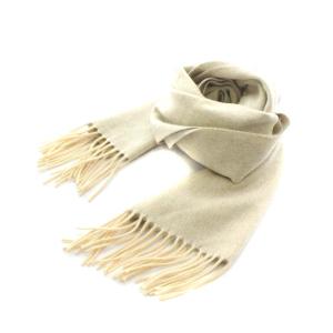 COLLECTION ストール マフラー フリンジ ベージュ グレー