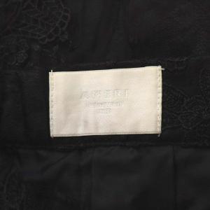 Ameri VINTAGE 18SS MEDI LINDA LACE PANTS ワイドパンツ レース 黒 ブラック 028180540