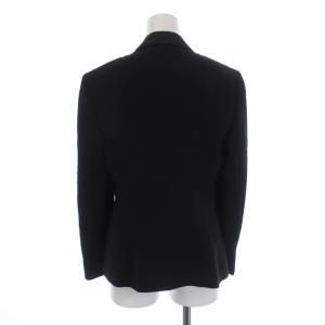 EMPORIO ARMANI テーラードジャケット 総裏地 シングル ブラック