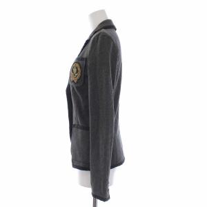 RALPH LAUREN テーラードジャケット シングル 3B ワッペン M グレー