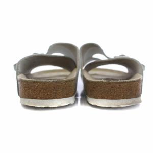 BIRKENSTOCK チューリッヒ サンダル シューズ フラット ベルト レザー 41 26.5cm 白 ホワイト