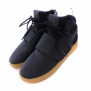 adidas TUBULAR INVADER STRAP ハイカットスニーカー US5.5
