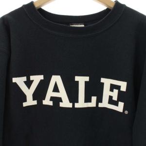 Champion REVERSE WEAVE YALE スウェット L 紺