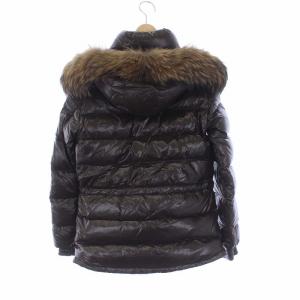MONCLER ROD ダウンジャケット アウター フード ファー ナイロン 00 X茶