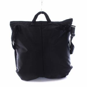 PORTER 吉田カバン タンカー ヘルメットバッグ トートバッグ ショルダーバッグ 2WAY ナイロン 黒