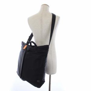 PORTER 吉田カバン タンカー ヘルメットバッグ トートバッグ ショルダーバッグ 2WAY ナイロン 黒