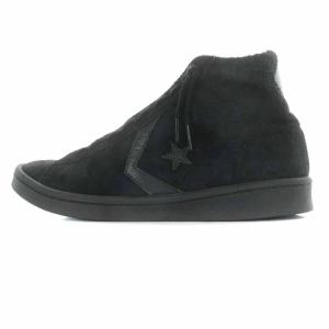 nonnative PRO LEATHER HI スニーカー ハイカット スエード US8.5 26.5cm 黒 ブラック