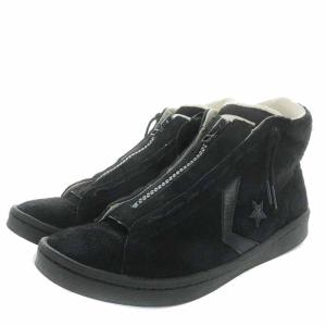 CONVERSE nonnative PRO LEATHER HI スニーカー ハイカット スエード US8.5 26.5cm 黒 ブラック