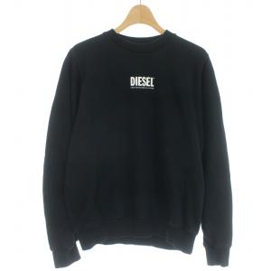 スウェット トレーナー ロゴ 長袖 XS 黒 ブラック