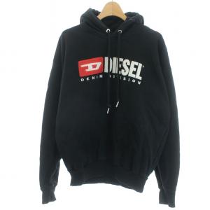 パーカー プルオーバー ロゴ 刺繍 長袖 XXS 黒 ブラック