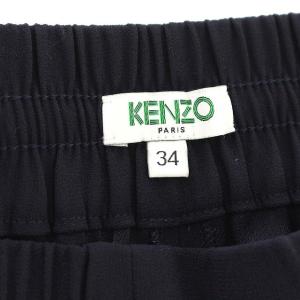 KENZO イージーパンツ ジャージ パンツ ライン 34 S ネイビー 紺