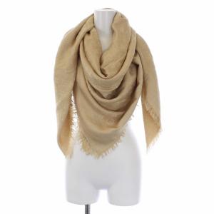 モノグラム 大判ストール シルク ウール デュンヌ