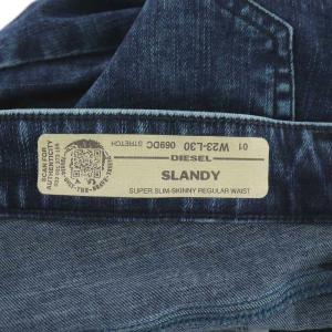 DIESEL SLANDY デニムパンツ ジーンズ ジーパン ジッパーフライ W32L30 M 紺 ネイビー