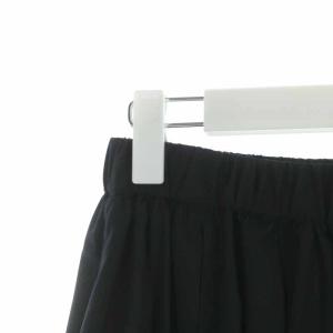 ENFOLD 22SS ナチュラルローンゴムタックバルーンSKIRT 38 黒