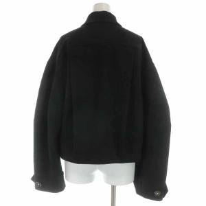 ENFOLD 22SS FINE WOOLギャバ スリットショートBLOUSON ジャケット