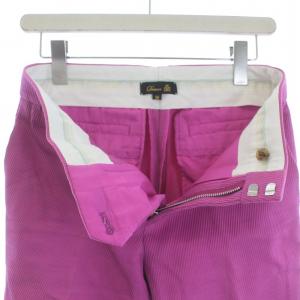 Drawer センタープレスパンツ スラックス コットン 36 S ピンク 6514-236-0815