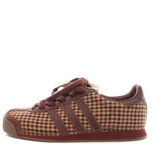 adidas SAMOA LX-2 スニーカー チェック US6 ブラウン